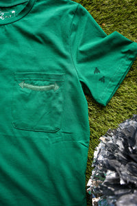 Long Gone Emerald Pocket Tee