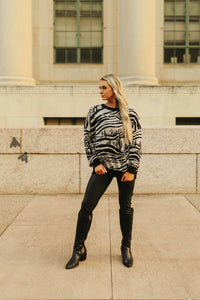 Wild West Oversized Sweater