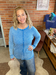 Meant To Be Blue Top