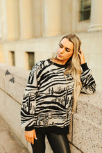 Load image into Gallery viewer, Wild West Oversized Sweater
