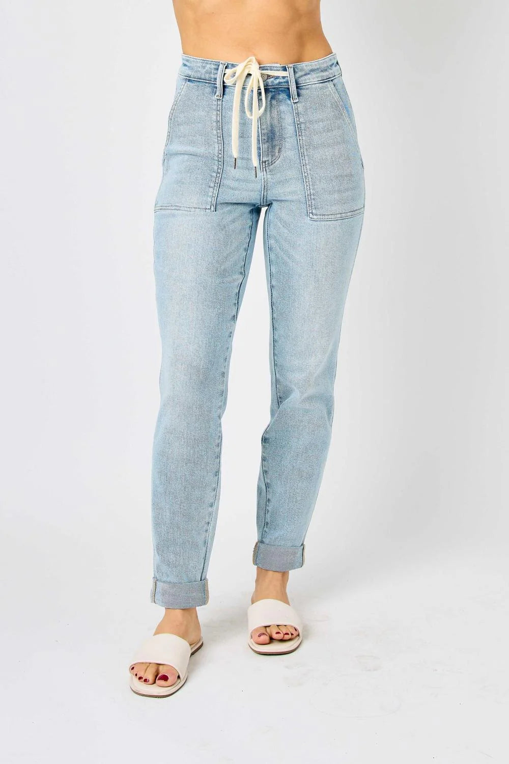 Judy Blue Light Wash Jogger Jeans