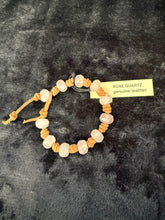 Load image into Gallery viewer, Knotted Leather &amp; Gemstone Bracelets
