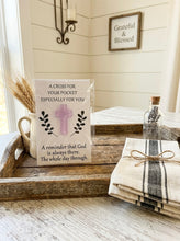 Load image into Gallery viewer, Always There Pocket Cross
