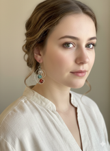 Load image into Gallery viewer, Annie Wire Wrapped Earrings
