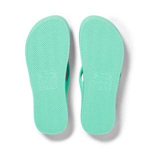 Archie's Mint Flip Flops