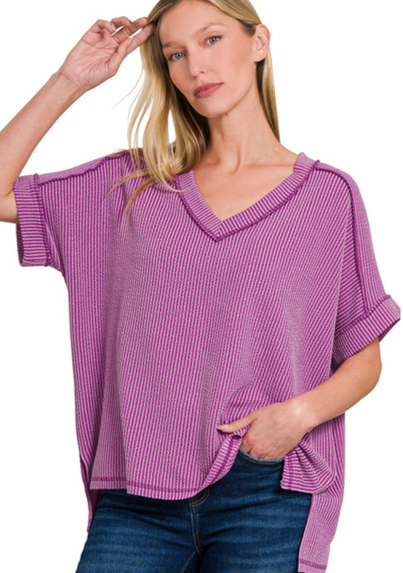 With You Plum Top