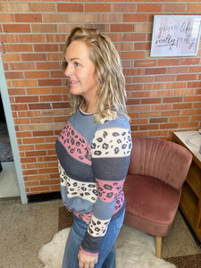 Mastermind Leopard Print Top
