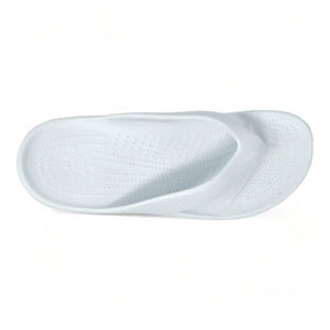DAWGS Women's White Flip Flops