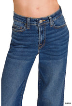 Load image into Gallery viewer, Zenana Dark Wash Wide Leg Jeans
