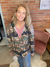 Load image into Gallery viewer, Where I Come From Aztec Shacket
