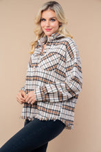 Load image into Gallery viewer, Backroads Ivory Aztec Shacket
