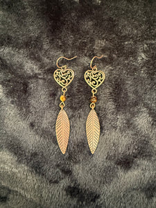 Isabella Heart Earrings