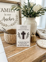 Load image into Gallery viewer, Always There Pocket Cross
