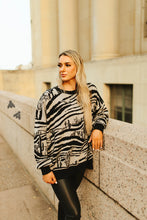 Load image into Gallery viewer, Wild West Oversized Sweater
