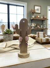 Load image into Gallery viewer, Jolene Rustic Blush Earrings

