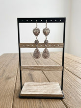 Load image into Gallery viewer, Oakley Silver Drop Earrings
