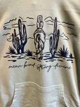 Load image into Gallery viewer, Mean, Kind, Strong, Divine Hoodie
