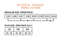 Load image into Gallery viewer, Risen Brand Dark Wash Flare Jeans
