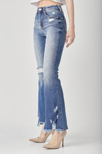 Risen Brand Dark Wash Flare Jeans
