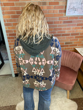 Load image into Gallery viewer, Where I Come From Aztec Shacket
