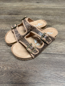 Very G Chocolate Brown Lainey Sandals