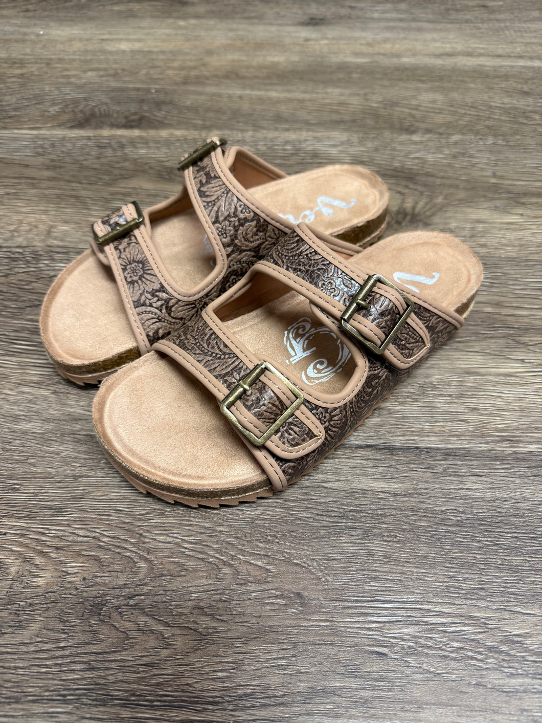 Very G Chocolate Brown Lainey Sandals
