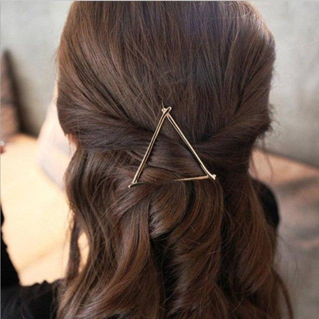 Triangle bobby pin hairstyle new arrivals