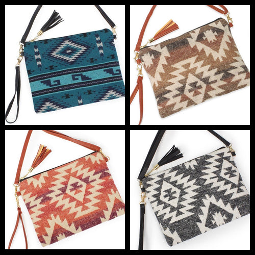 Aztec Crossbody Purse - Ella’s Arrow