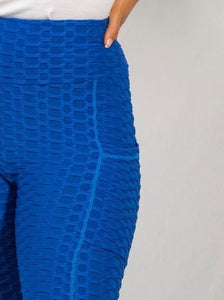 Work It Royal Blue Leggings