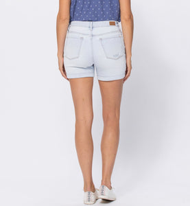 Judy Blue Aztec Pocket Jean Shorts