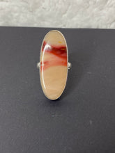 Load image into Gallery viewer, Mookaite Jasper Long Oval Ring - Ella’s Arrow

