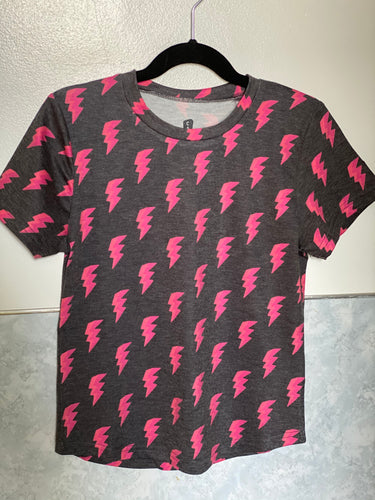 Kids Electric Pink Tee - Ella’s Arrow