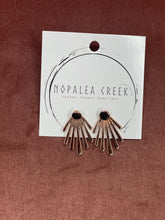 Load image into Gallery viewer, Fan Stud Ear Jacket Earrings - Ella’s Arrow
