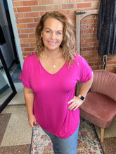 Load image into Gallery viewer, Adore Me Magenta Top
