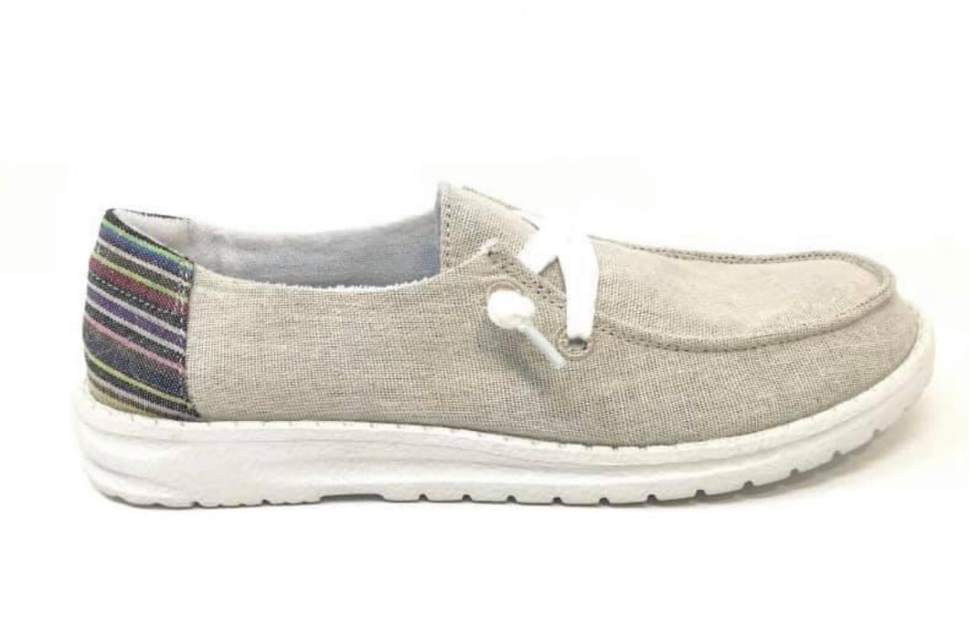 Poppy Cream & Serape Shoes - Ella’s Arrow
