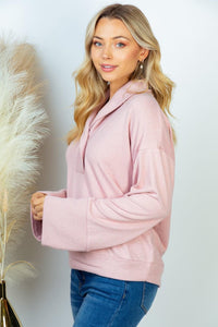 Take Me Back Blush Top - Ella’s Arrow