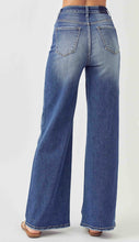 Load image into Gallery viewer, Risen Brand Dark Wash Wide Leg Jeans - Ella’s Arrow
